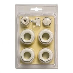 Комплект підключення секційного радіатора Global 1/2", Розмір: 1/2"