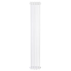 Трубчастий радіатор Warm Well Column 2 1800x290 (Білий, підкл. нижнє) 6 секцій, Колір: Білий, Висота: 1800, Довжина: 290, Трубність: 2 трубний, Підключення: Нижнє