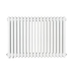 Трубчастий радіатор Warm Well Column 3 500x830 (Білий підкл. нижнє) 18 секцій, Колір: Білий, Висота: 500, Довжина: 830, Підключення: Нижнє, Обігріваєма площа: 14