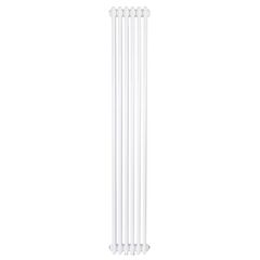 Трубчастий радіатор Warm Well Column 3 1800x290 (Білий, підкл. нижнє) 6 секцій, Колір: Білий, Висота: 1800, Довжина: 290, Трубність: 3 трубний, Підключення: Нижнє