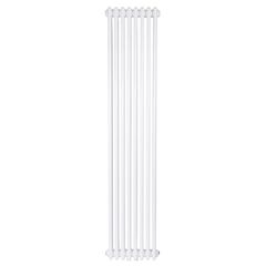 Трубчастий радіатор Warm Well Column 3 1800x380 (Білий, підкл. нижнє) 8 секцій, Колір: Білий, Висота: 1800, Довжина: 380, Трубність: 3 трубний, Підключення: Нижнє