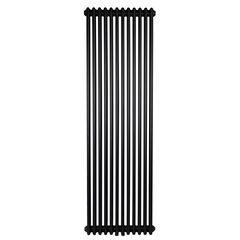 Трубчастий радіатор Warm Well Column 3 1800x560 (Чорний, підкл. нижнє) 12 секцій, Колір: Чорний, Висота: 1800, Довжина: 560, Трубність: 3 трубний, Підключення: Нижнє, Обігріваєма площа: 27, Тепловіддача, 75/65 (Δ 50): 2160