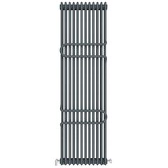 Ideale Zeta 1 1800х548 бокове підключення антрацит - 12 секцій, Висота: 1800, Довжина: 548, Трубність: 2 трубний