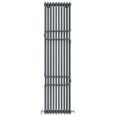 Ideale Zeta 1 1800х460 бокове підключення антрацит - 10 секцій, Висота: 1800, Довжина: 460, Трубність: 2 трубний