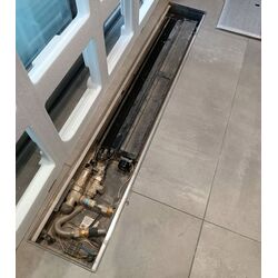 Підключення підлогового конвектора JAGA CLIMA CANAL