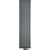 Високий радіатор Luxrad Oval 2 1700х410, підкл.D 88, Антрацит, Колір: Антрацит, Висота: 1700, Довжина: 410, Трубність: 2 трубний