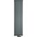 Високий радіатор Luxrad Oval 2 1700х410, підкл.D 88, Антрацит, Колір: Антрацит, Висота: 1700, Довжина: 410, Трубність: 2 трубний