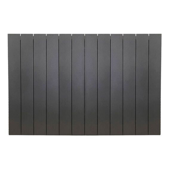 Алюмінієва батарея Fondital Blitz Super B4 Black 500x960 (12 секцій), Висота: 500, Довжина: 960