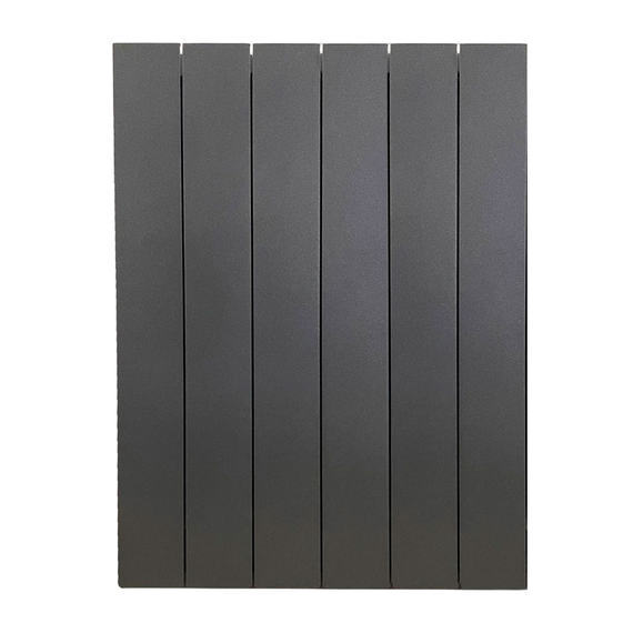 Алюмінієва батарея Fondital Blitz Super B4 Black 500x480 (6 секцій), Висота: 500, Довжина: 480, зображення 2