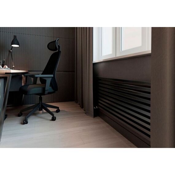 Betatherm Quantum BQH2 405*1000 (Чорний Ral9005M підк. 34), Колір: Чорний, Висота: 405, Довжина: 1000