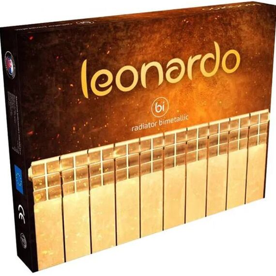 Біметалевий радіатор Leonardo 500x1120 (14 секцій), Висота: 500, Довжина: 1120, зображення 2