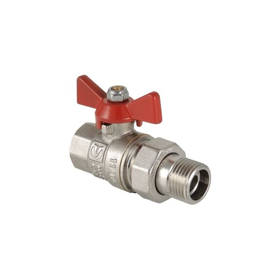 Кран кульовий з американкою Valtec VT.227 1/2"