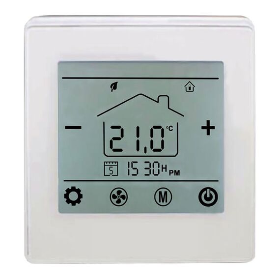 Термостат Carrera FT 09 - 24 DC WPF white, Колір: Білий