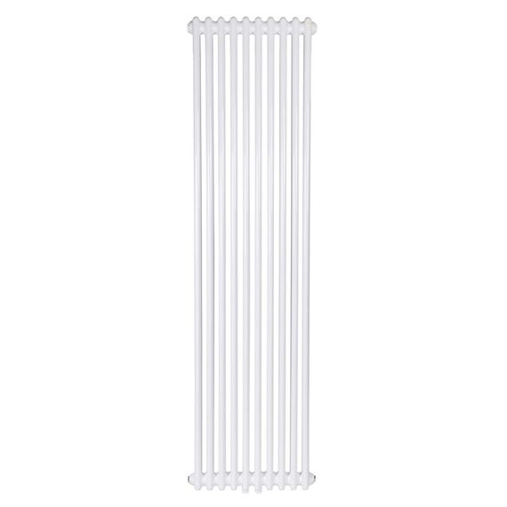 Трубчастий радіатор Warm Well Column 2 1800x470 (Білий, підкл. нижнє) 10 секцій, Колір: Білий, Висота: 1800, Довжина: 470, Трубність: 2 трубний, Підключення: Нижнє
