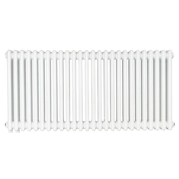 Трубчастий радіатор Warm Well Column 3 500x1190 (Білий підкл. нижнє) 26 секцій, Колір: Білий, Висота: 500, Довжина: 1190, Підключення: Нижнє, Обігріваєма площа: 20