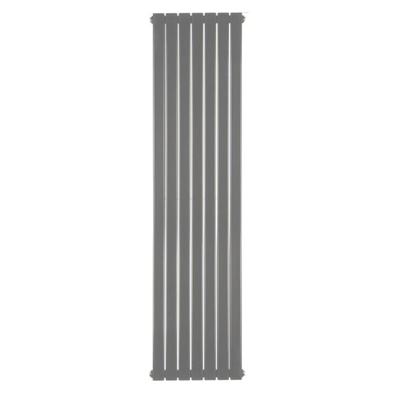 Вертикальний радіатор Betatherm Blende 1 1400x394 (Сірий RAL 7024M, підк. №99)