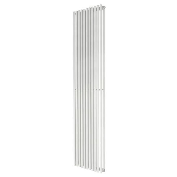 Вертикальний радіатор Betatherm Praktikum 2 1600x349 (Білий RAL9016M, підк. №99), Колір: Білий, Висота: 1600, Довжина: 349, Трубність: 2 трубний
