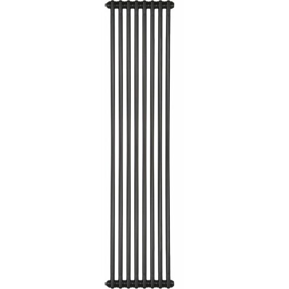 Висока батарея Zehnder Charleston 2 1792*460 (Сірий RAL 0325, підкл. №5510), Колір: Сірий, Висота: 1800, Довжина: 460, Трубність: 2 трубний, Підключення точне: Нижнє: Праворуч