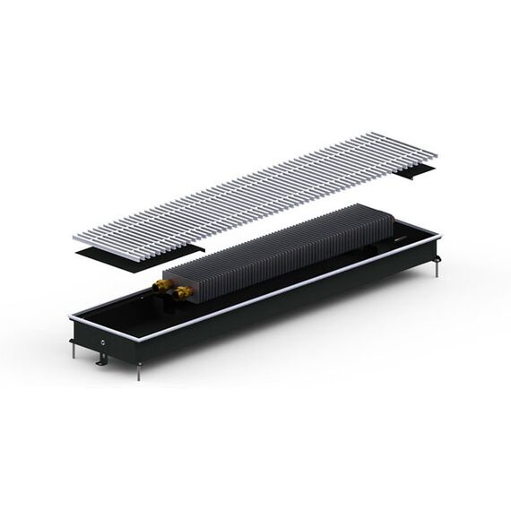 Підлоговий конвектор Carrera M 230.2500.65, Висота: 65, Ширина: 230, Довжина: 2500