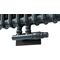 Високий радіатор Luxrad Columnus 2 2000х450, нижнє підключення, RAL 7016 антрацит, Висота: 2000, Довжина: 450, Трубність: 2 трубний, зображення 5