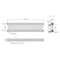Трубчастий радіатор Warm Well Column 3 300x1190 (Білий підкл. бокове) 26 секцій, Колір: Білий, Висота: 300, Довжина: 1190, Підключення: Бокове, Обігріваєма площа: 11, зображення 3