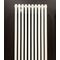 Вертикальний радіатор Betatherm Quantum 1 1800x485 (Білий RAL9016М, підк. №99), Висота: 1800, Довжина: 485, Трубність: 1 трубний, Підключення: Нижнє, зображення 3