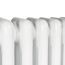 Трубчастий радіатор Warm Well Column 3 500x830 (Білий підкл. нижнє) 18 секцій, Колір: Білий, Висота: 500, Довжина: 830, Підключення: Нижнє, Обігріваєма площа: 14, зображення 5