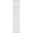 Вертикальний радіатор Betatherm Quantum 1 2000x525 (Білий RAL9016M, підк. №99), Висота: 2000, Довжина: 525, Трубність: 1 трубний, Підключення: Нижнє